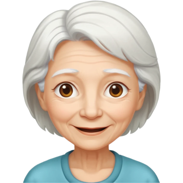The Kind Grandmother in Fairy Tales emoji