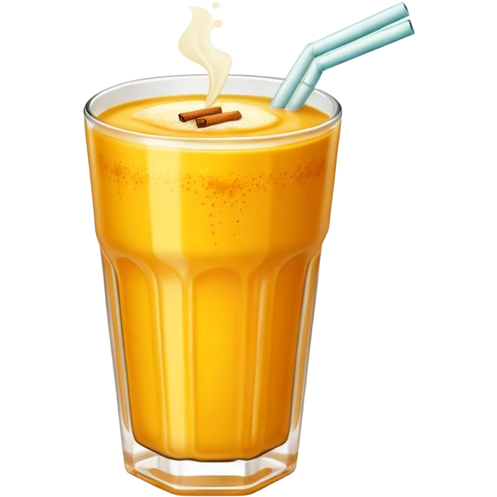 Bebida de cúrcuma asthetic emoji