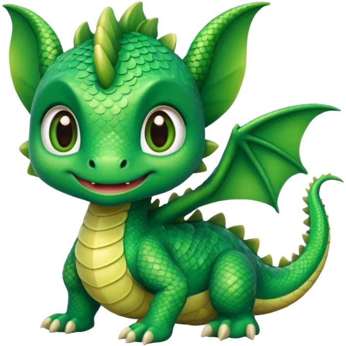 Cute Baby Dragon kawail emoji