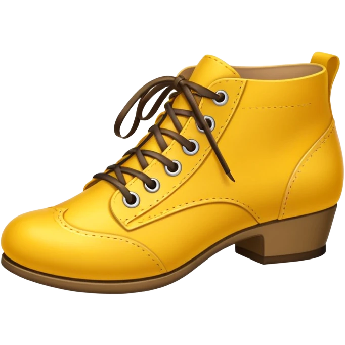 yellow shoe emoji