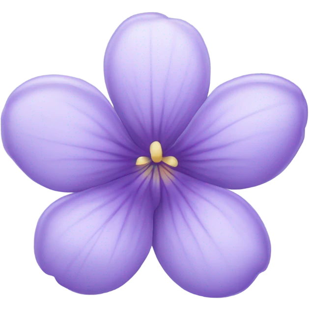 Fleur violette emoji