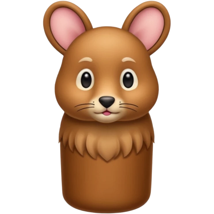 Cylidrical shape animal  emoji