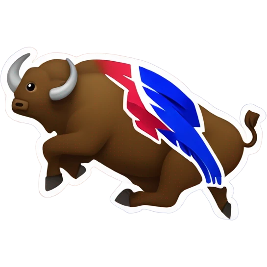 Buffalo bills flying high emoji