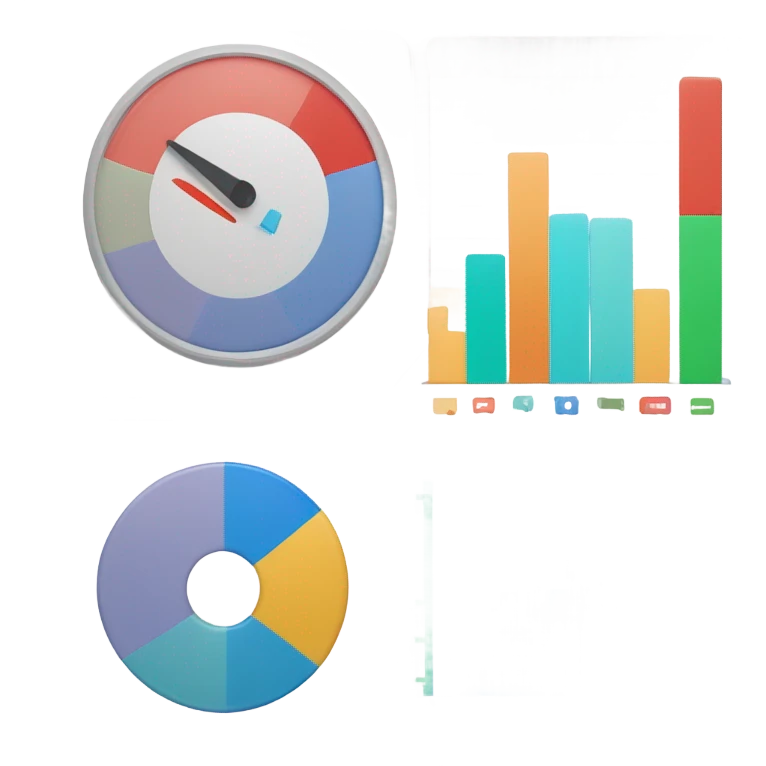 analytics dashboard showing files emoji