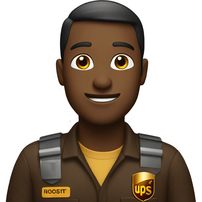 ups worker  emoji
