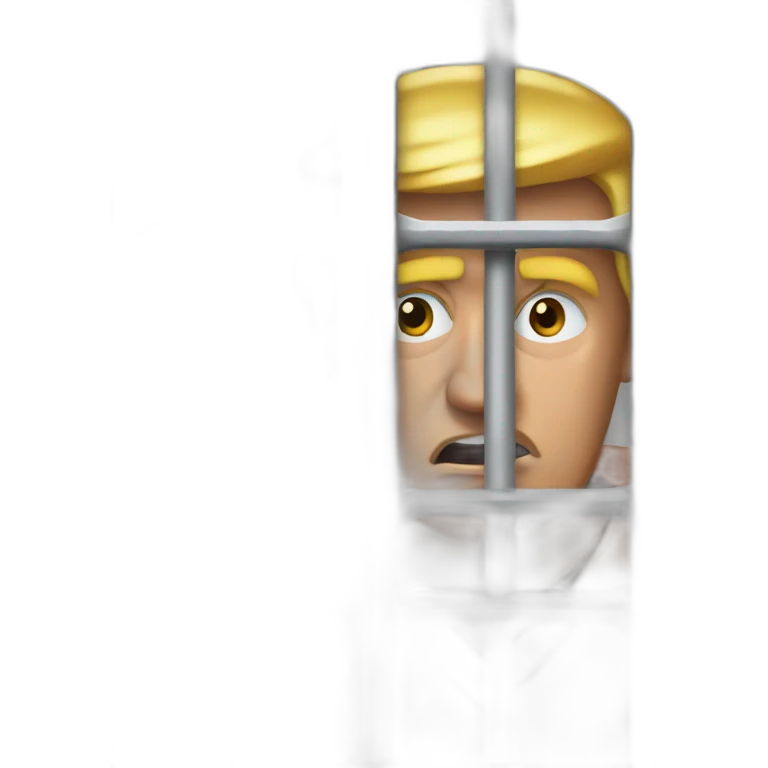 trump-in-jail-cell emoji