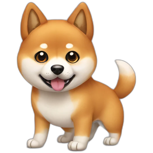 Shiba doggo emoji