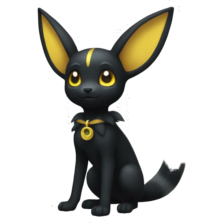 Umbreon full body emoji