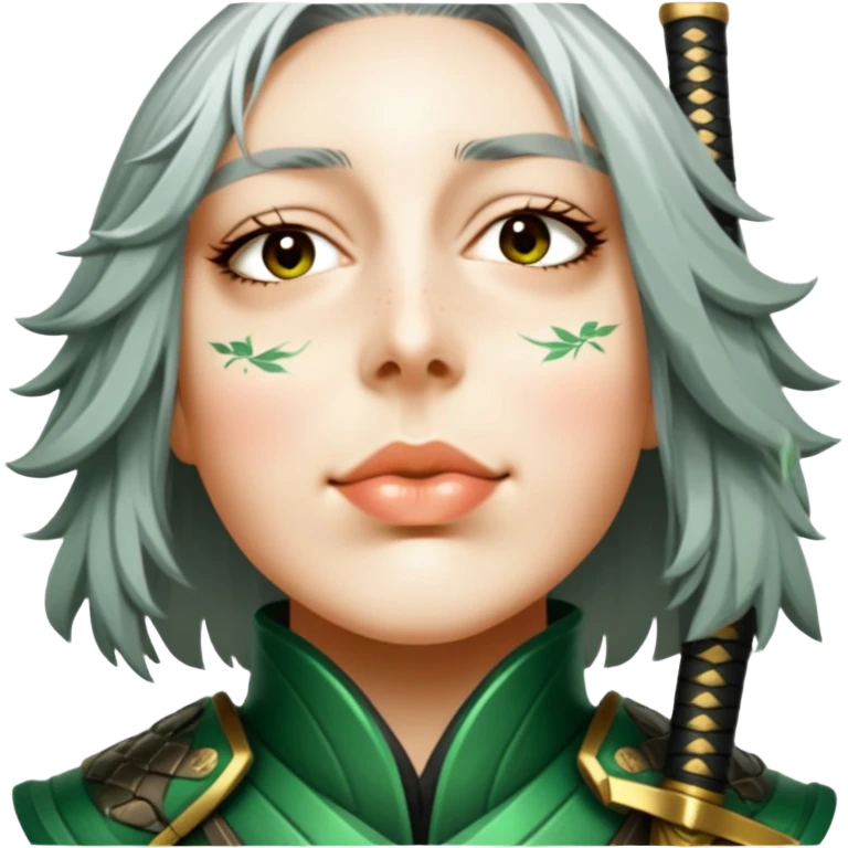Emerald Samurai emoji