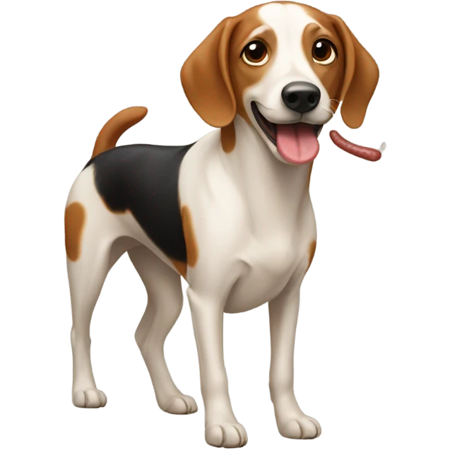 perro salchicha emoji