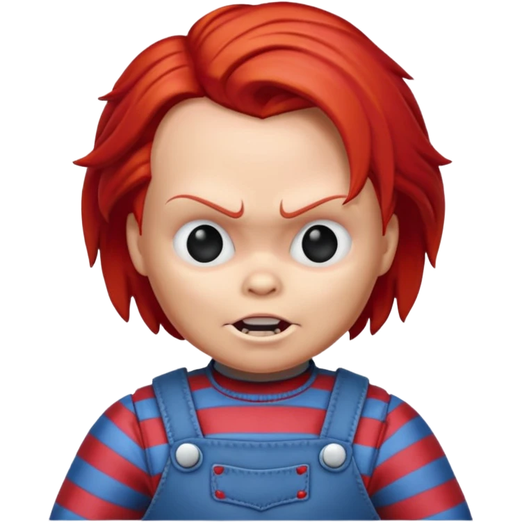 Un emojin de chuky emoji