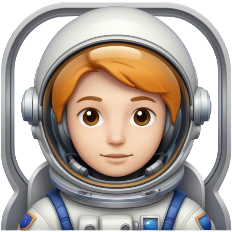 Make a spaceship with an astronaut inside emoji