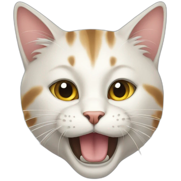 Cat with horn emoji