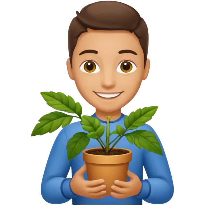 ultra realistic ukrainian-american plant flex emoji