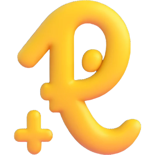 number 4 in 3D Emoji style, alternate pose emoji