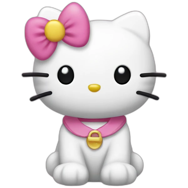 Hello kitty emoji