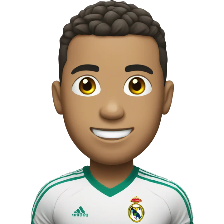 ronaldo with a ball emoji