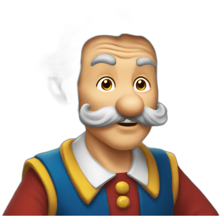 Astérix sur un loup  emoji