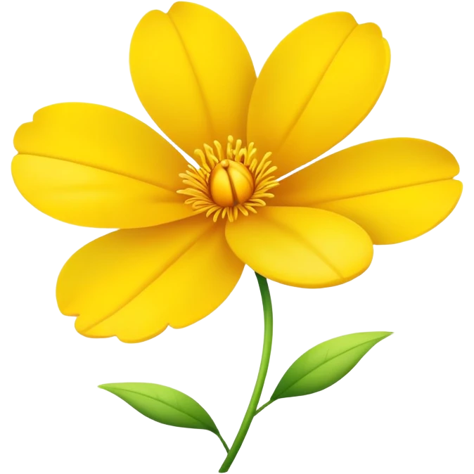 flor amarilla emoji