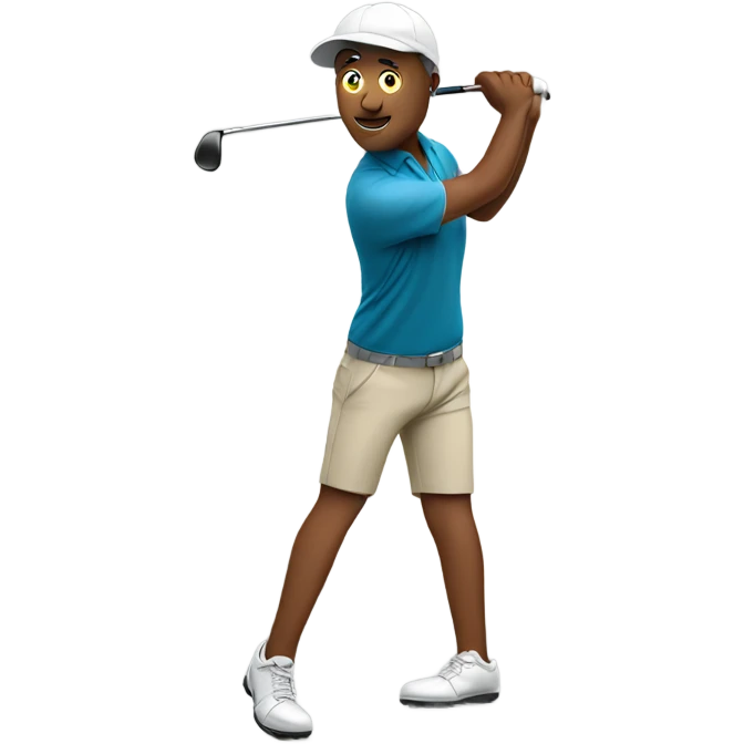 Golfer emoji