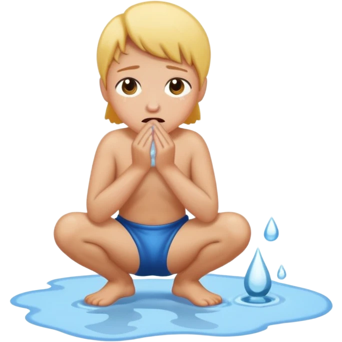 Person peeing on the floor  emoji