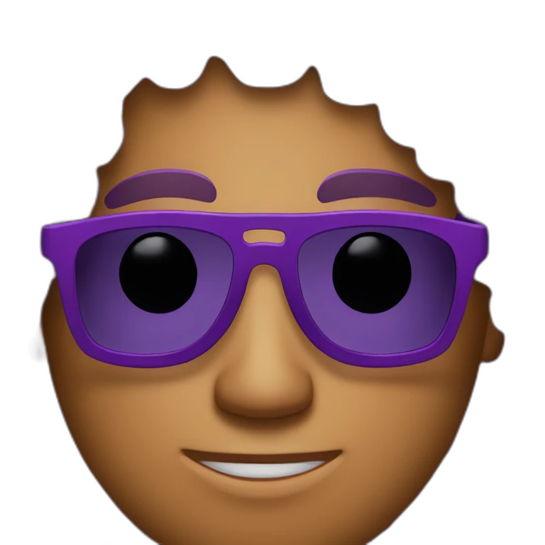curly-hair-purple-guy-sunglasses emoji