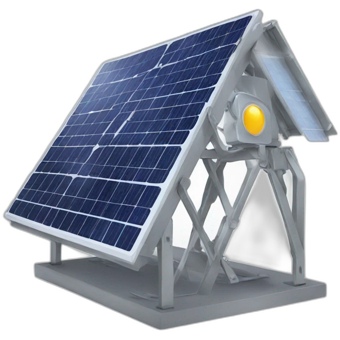 Solar energy panel emoji