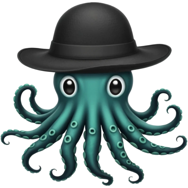 Chapeau poulpe emoji