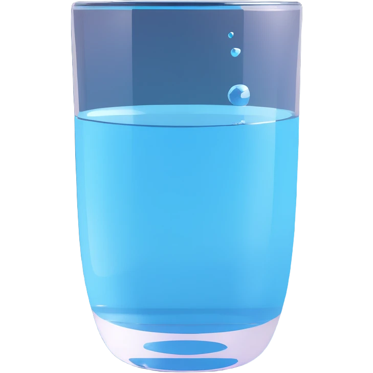  glass with water emoji