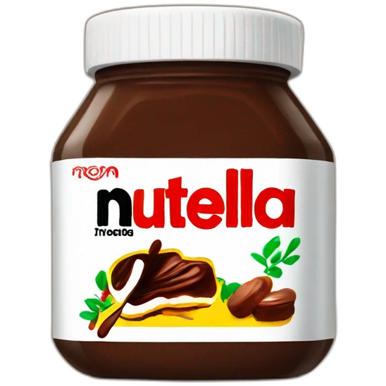 Nutella jar emoji