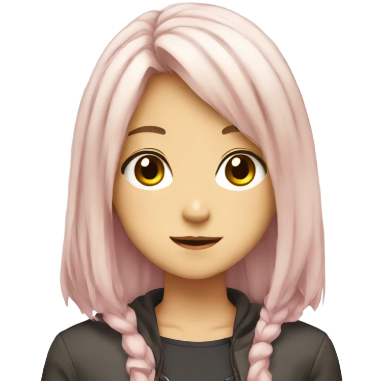 Anime girl emoji