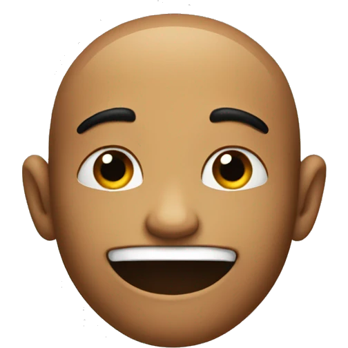 smirk with chin raised and eyes looking to the left emoji
