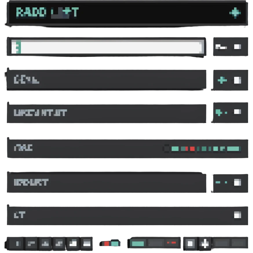 UI form elements - checkboxes, radio buttons, text input emoji
