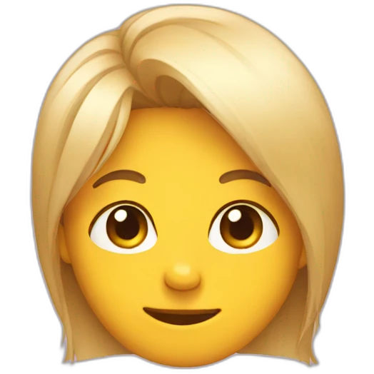 Shy emoji