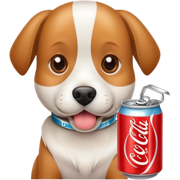 Soda lata perro  emoji