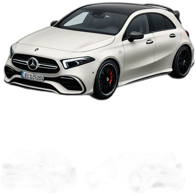 Mercedes A45s AMG emoji