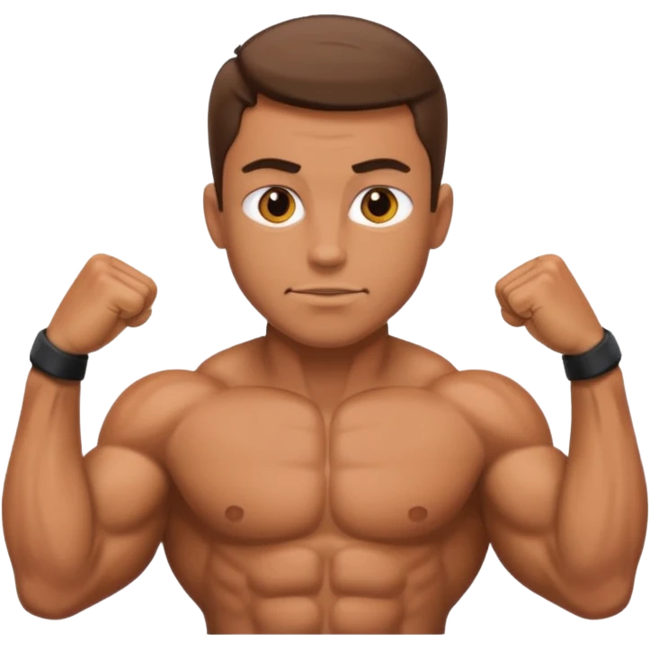 Me with big ole muscles emoji