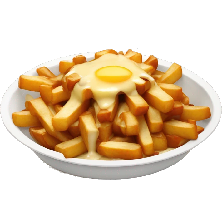 poutine qui mange une poutine  emoji