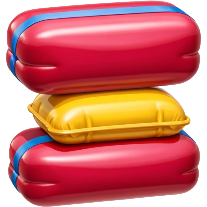  paris SPAM meat jeff koons style inflatable sculpture art  emoji