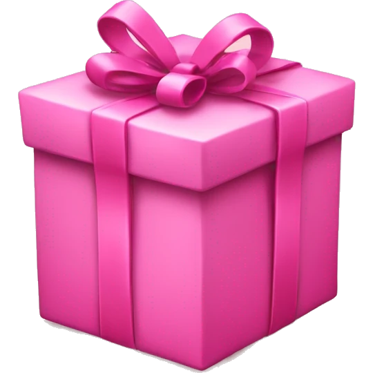 pink present emoji