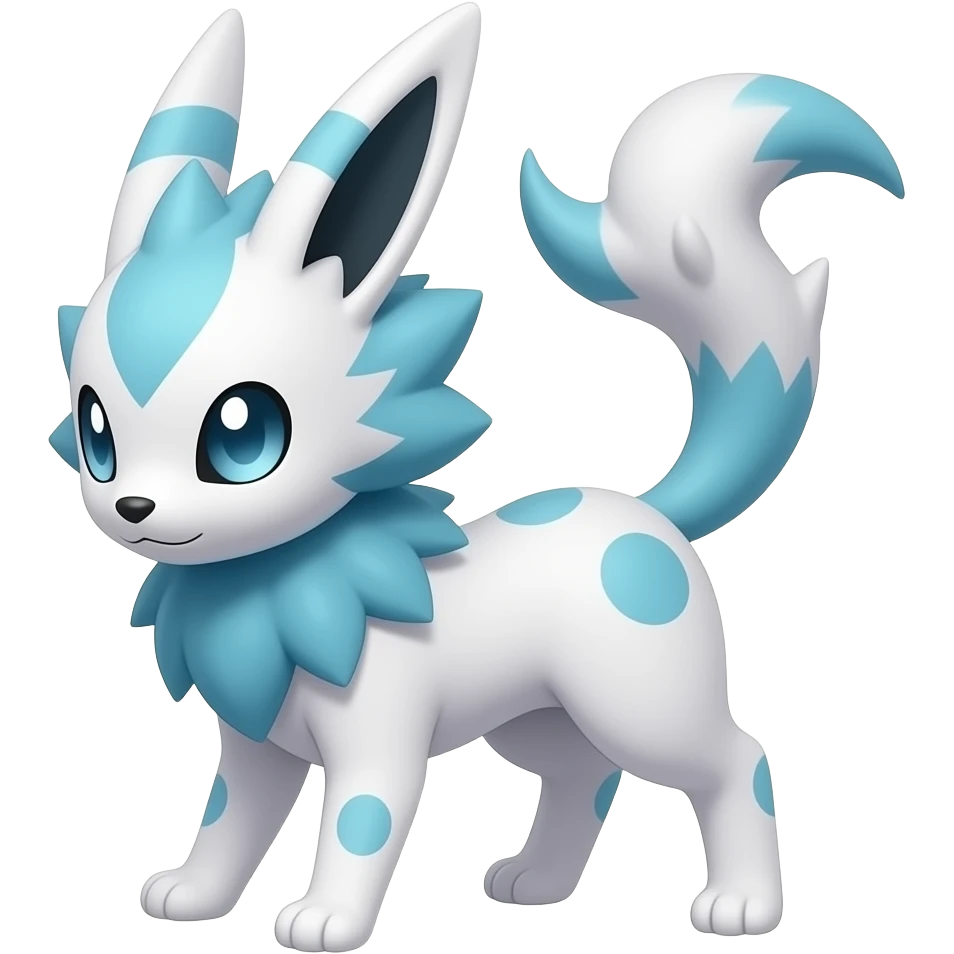 Shiny-Absol-Minccino-Sylveon-Fakemon-Pokemon-hybrid emoji
