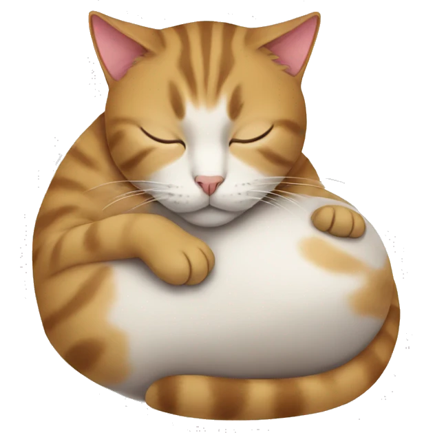 cat sleeping  emoji