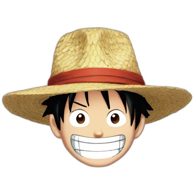 Luffy dans one piece  emoji