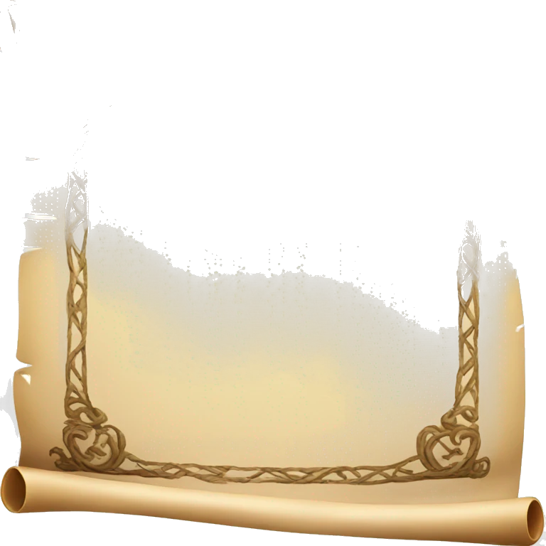 Banner scroll  emoji