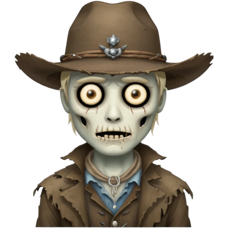 undead cowboy emoji