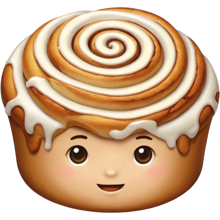 Cinnamon roll cute emoji