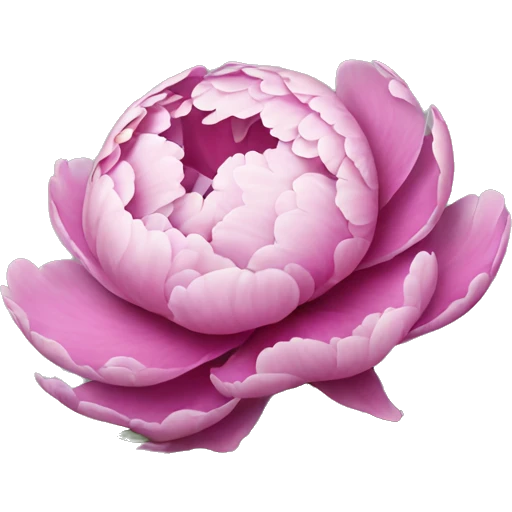 Peony emoji