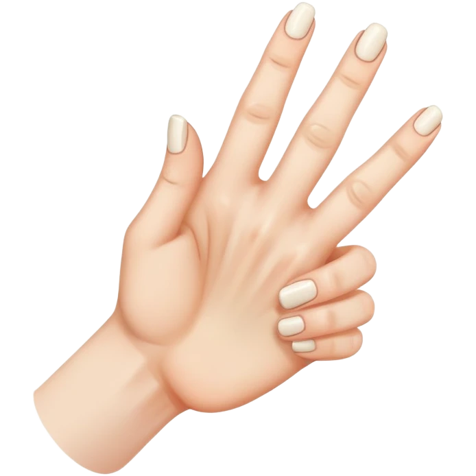 Hand with a broken finger emoji