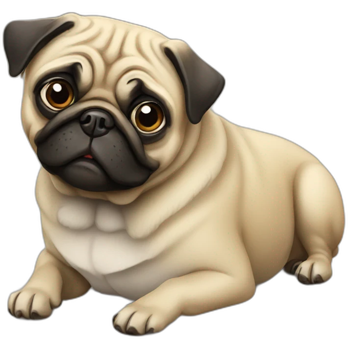 old pug emoji