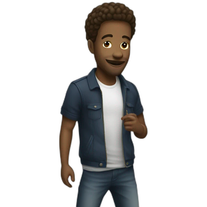 Le signe du rappeur français jul emoji